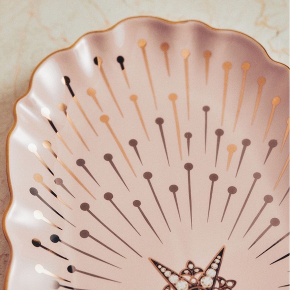 24KGold Starry Night serving platter Catherine Martin - Picture 3 of 7